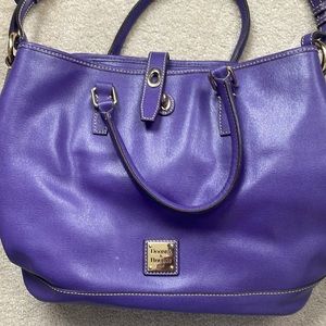 Dooney & Bourke purple multifunctional purse